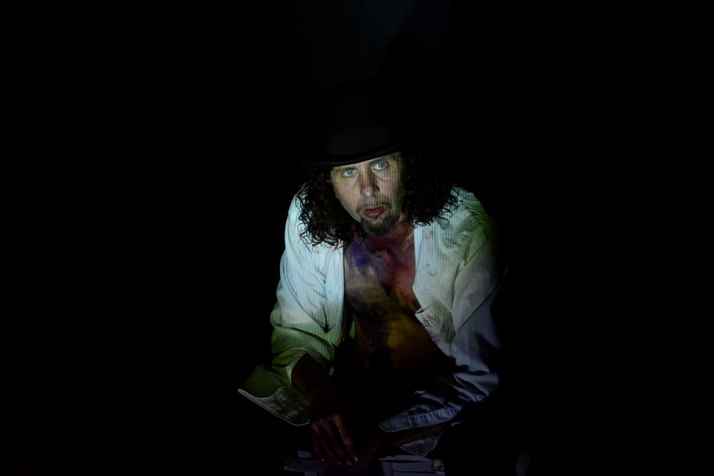 Crtež Davida Belasa  (Snimio Dejan Štifanić)